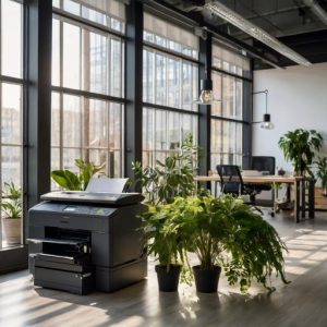 stampante ufficio green